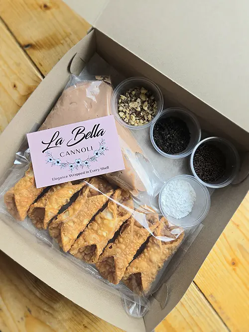 DIY cannoli kits, make your own cannoli at home